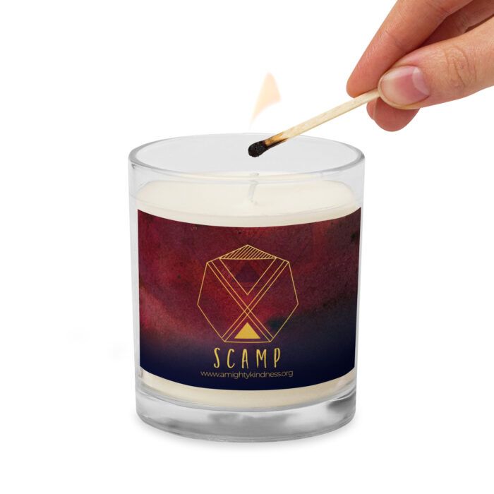 "Scamp" Soy Wax Candle (Unscented) - Image 2