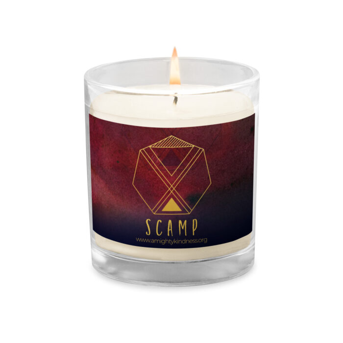 "Scamp" Soy Wax Candle (Unscented)